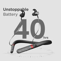 Boult Audio ProBass Fcharge with 40 hrs Playtime, ENC, Fast Charging, Fast Pairing Bluetooth Headset