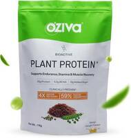 OZiva Bioactive Plant Protein (25g Vegan Protein) for Endurance & Muscle Recovery Plant-Based Protein  (1 kg, Mango Delight)