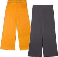 Adiva Girl's Regular Fit Rayon Palazzo Starts From Rs.999