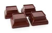 Moxstar Refrigerator Multi-Purpose Plastic Legs Foot and Stand,Washing Machine Stand,Furniture Base Stand Square(Step Brown)