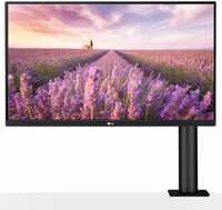 LG 27 Inch Quad HD IPS Panel with HDMI, DP Ports, sRGB 99%, USB Type-C, Height Swivel Adjustment Monitor