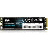 SP Silicon Power P34A60 512GB NVMe M.2 2280 PCIe Gen3 SSD