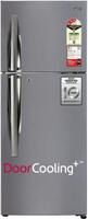 LG 242 L Frost Free Double Door 3 Star Refrigerator with Smart Inverter (Shiny Steel, GL-I292RPZX)