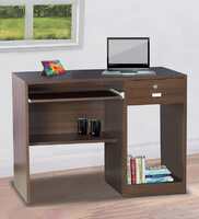 MAMTA DECORATION Engineered Wood Writing Study Table with Storage Wooden Computer Tables Office Desk for Home Living Room (Walnut Finish)