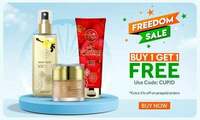 Body Cupid : Freedom Sale Buy 1 Get 1 free + 5% Extra off on Prepaid Order