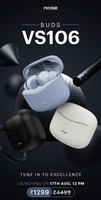 Noise Newly Launched Buds VS106 Truly Wireless in-Ear Earbuds 