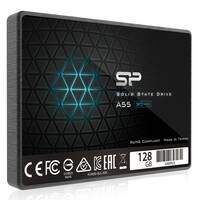Silicon Power Ace A55 128GB 2.5 Inch SATA III SSD, 3D NAND with SLC Cache