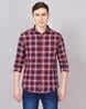 BREAKPOINT Checked Slim Fit Shirt with Patch Pocket At 175 only
