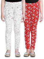 Naughty Ninos Girl's Regular Leggings(Multicolour_2 Years-4 Years)