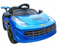 Toy House Speed Sports 18 Rechargeble Battery Operated Ride-On Car with Remote for Kids (2 to 4YRS), Painted Blue