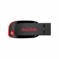 SanDisk Cruzer Blade SDCZ50-128G-I35 USB 2.0 128GB Pen Drive (Red and Black)