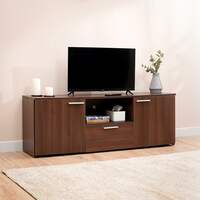 Amazon Brand - Solimo Cygnus Engineered Wood 2 Door TV Cabinet / TV Entertainment Unit (Brown, Oak )