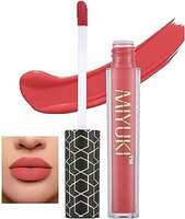 Miyuki Transferproof 12 Hours Stay Liquid Lipstick Coral Red | 3.5g