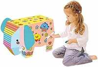 Vibgyor Vibes DIY 3D Paper Cardboard Folding Craft and Puzzle (Multicolor)