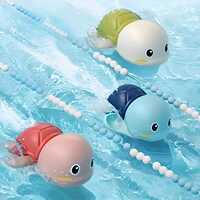 Cosmobaby Swimming Bath Toys for Toddlers 1-3, Floating Wind Up Toys for 1-5 Year Old Boy Girl, New Born Baby Bathtub Water Toys, Preschool Toddler Pool Toys (Turtle)(Pack of 1) Proudly Made in India