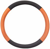 Amazon Brand - Solimo Steering Wheel Cover_Large, Brown