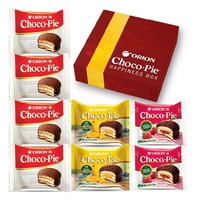 Orion Ultimate Choco-pie Happiness Box - Pack of 8(2 strawberry, 2 mango, 4 chocolate)