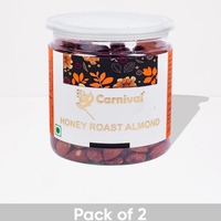 Carnival Honey Roasted Almonds 2 x200gm Each (400gm)