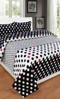 RisingStar 180 TC Cotton Double Checkered Flat Bedsheet