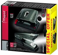 Maped Essentials Set Pegboardable Box, Pack of 2 (Black)