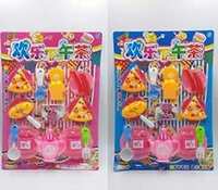 Brunte Cooking Set with Pizza and Fast Food Items Roleplay Set for Kids