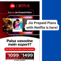 Jio Prepaid Plans with Netflix is here! Comparison & How to Activate