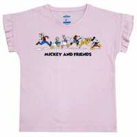 Kidsville Minnie Printed Tshirt for Girls