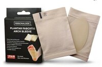 PERSONALSIDE™ Flat Foot Arch Support Sleeves - 1 Pair Free Size Foot Alignment Socks with Soft Cushion, Plantar Fasciitis Shoe Socks, Reusable flat foot arch support for men & women 