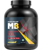 MUSCLEBLAZE Super Gainer XXL, For Muscle Mass Gain Weight Gainers/Mass Gainers  (3 kg, Banana)