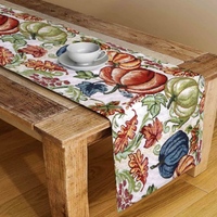 Multicolor Cotton Blend Floral 54x13 Inches Table Runner, By Klotthe
