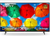 (Rs. 6500 Discount) Sony Bravia 139 cm (55 inches) 4K Ultra HD Smart LED Google TV KD-55X74K (Black)