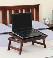 Skien Sheesham Wood Portable Table in Provincial Teak Finish
