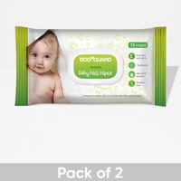 Sirona Baby Wipes - Pack of 2 (72 wipes in each pack)