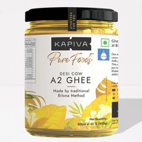 Kapiva A2 Cow Desi Ghee 500ml (Bilona Method) | 100% Desi Gir Cow Ghee | A2 milk certified Ghee