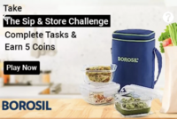 Flipkart Two Challenges Sip & store | Hawkins Complete & Win 5-5 Supercoin