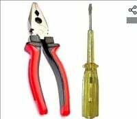 IONIX Plier & Tester Screwdriver Combo | Cutting player | Cutting plier | Pliers | pliers for home, Player tools, Pliers for electrical work, Screwdriver set and combination plier (Combo Pack)