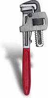 Visko 401 Single Sided Pipe Wrench | Professional Adjustable Wrench for Auto Repair | General Assembly | Maintenance | Plumbing | Set of 1 | MulticolorColor |