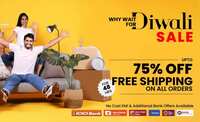 Pepperfry Why Wait for Diwali SALE: Upto 75% off + Free Shipping on all orders