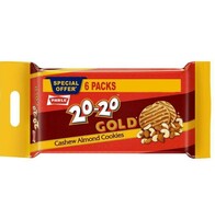 Parle 20-20 Gold Cashew Almond Cookies 600 g