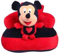 WolTop Fabric Sofa  (Finish Color - RED, Pre-assembled)