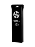 HP v207W 32 GB Feather Weight Design USB 2.0 Pen Drive (Black)