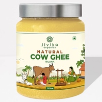 Jivika Organics Natural Bilona Cow Ghee - 1 Litre
