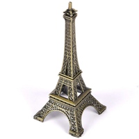 Vintage Inspired Metallic Eiffel Tower, By Exim Decor