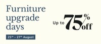 Amazon Furniture Upgrade Days Upto 75% Off + Extra 10% Bank offer (25th - 27th Aug)