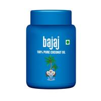 Bajaj 100% Pure Coconut Oil 600ml Wide Mouth Jar
