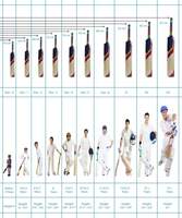 MRF virat kohli endorsed Poplar Willow Cricket  Bat  (1 kg)