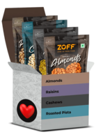 Zoff Dry Fruits Combo 1kg [250g each]