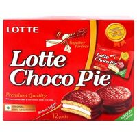 Lotte Choco Pie 28 g (12 pcs)  Its  Different  and More Yummy and Chocolatey 
