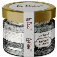 La Casa Silver Coated Cardamom  Rich and Classy Mouth Freshner 