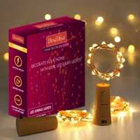 Desidiya 20 LEDs 2.2 m Gold Rice Lights  (Pack of 1)